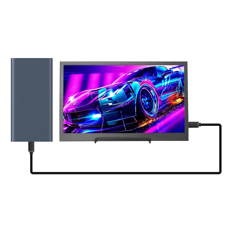 شاشة IPS LCD 15.6 بوصة عالية الدقة محمولة للألعاب 1080 بكسل شاشة كمبيوتر LED