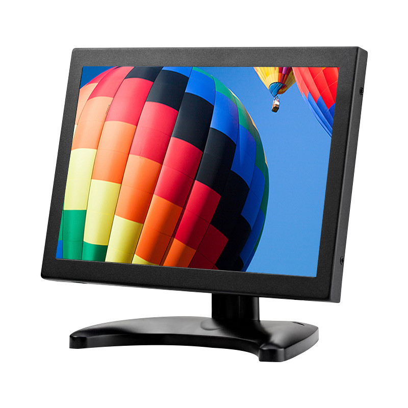Polcd Metal Case 10 بوصة شاشة LCD صناعية متعددة الوظائف تعمل باللمس