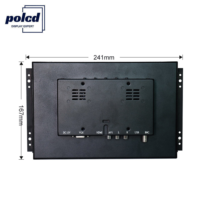 10.4 بوصة LCD مخصص شاشة LED VGA مراقب الإطار المفتوح للصناعة