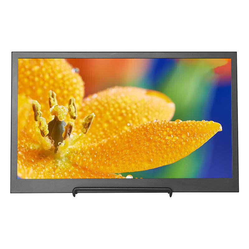 Polcd VGA HDMI Black Portable LCD Monitor مخصص بوصة شاشة LED دقة العرض