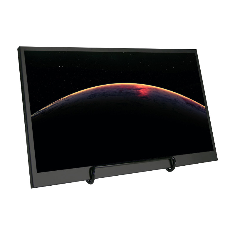Polcd VGA HDMI Black Portable LCD Monitor مخصص بوصة شاشة LED دقة العرض