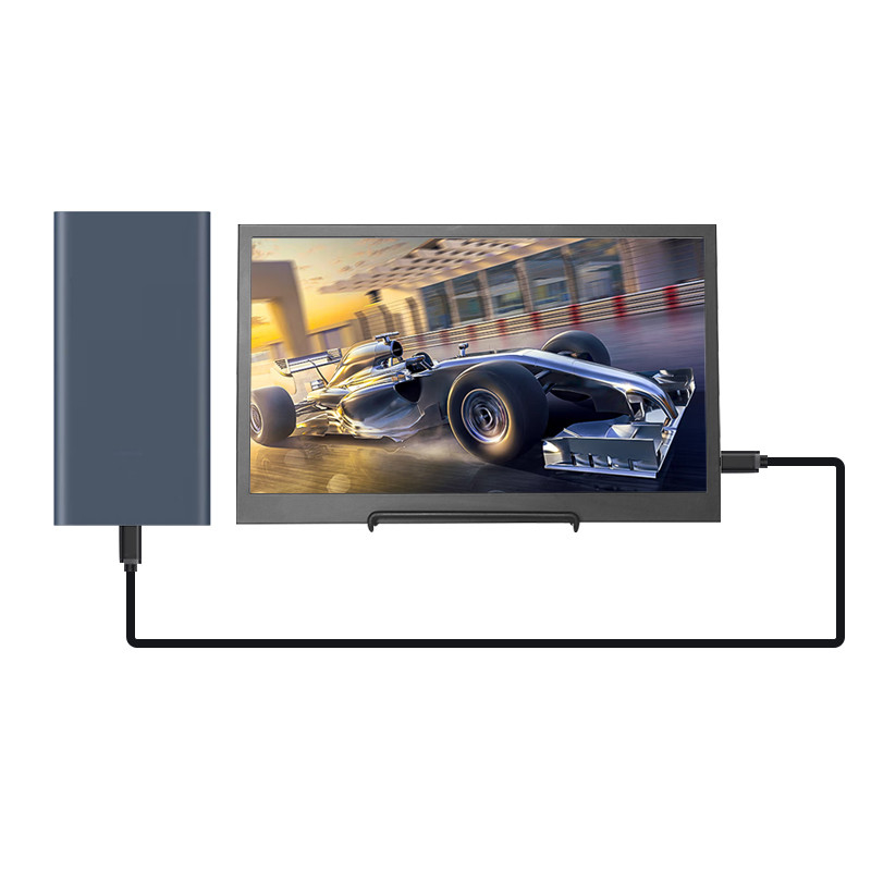 شاشة بولكد ميتال 11.6 بوصة تعمل باللمس بالسعة المسطحة 1080 بكسل 4K شاشة محمولة لأجهزة الكمبيوتر المحمول USB