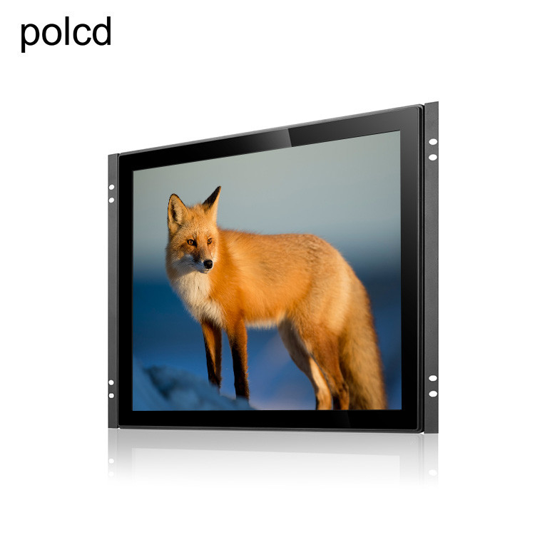 Polcd الصناعية 15 بوصة الإطار المفتوح شاشة LCD شاشة تعمل باللمس بالسعة النقية