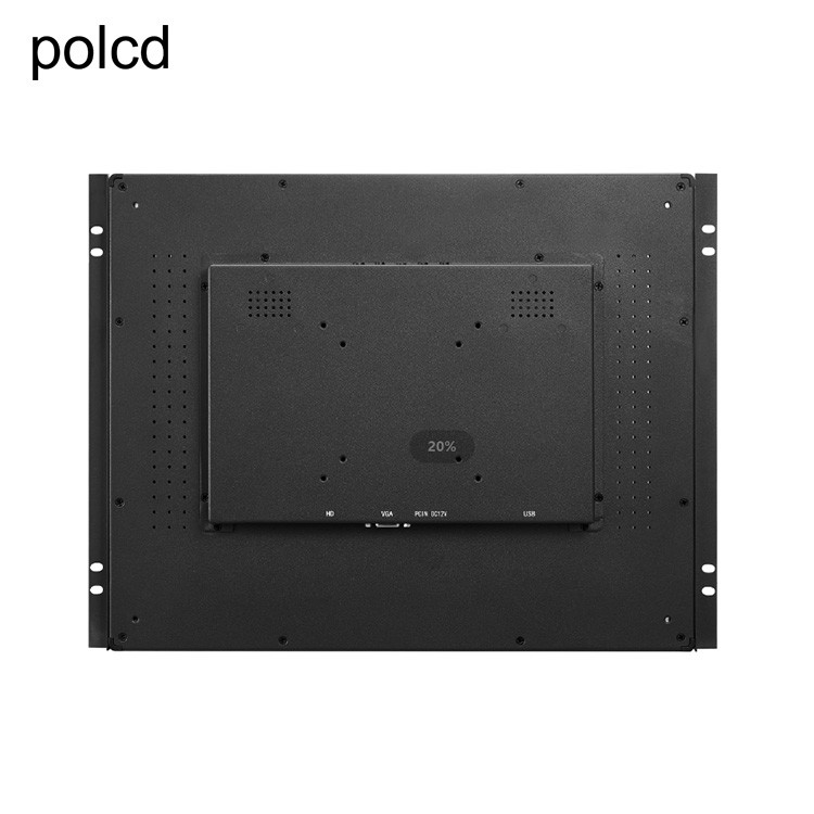 Polcd الصناعية 15 بوصة الإطار المفتوح شاشة LCD شاشة تعمل باللمس بالسعة النقية