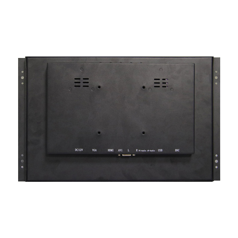 Polcd 13.3 بوصة حالة معدنية شاشة LCD الصناعية فتح الإطار تعمل باللمس VGA HDMI