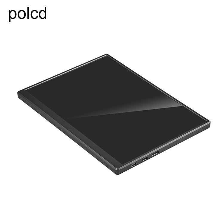 ألومنيوم سبيكة معدنية لمس شاشة محمولة Polcd 10.5 بوصة IPS HD إخراج الصوت
