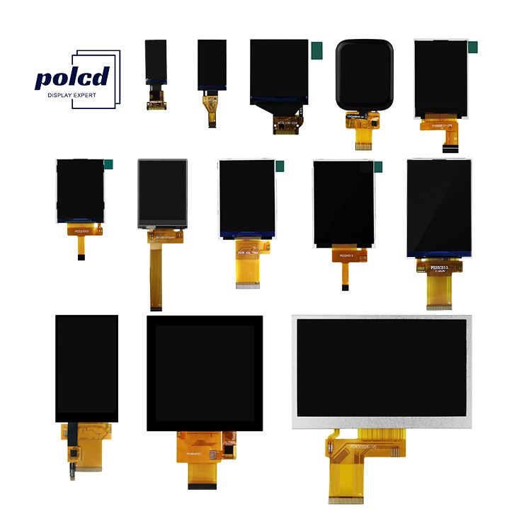 1.69 2.2 2.4 3.5 4 4.3 بوصة شاشة LCD صغيرة LCM TFT بالألوان الكاملة RGB SPI IPS لوحة
