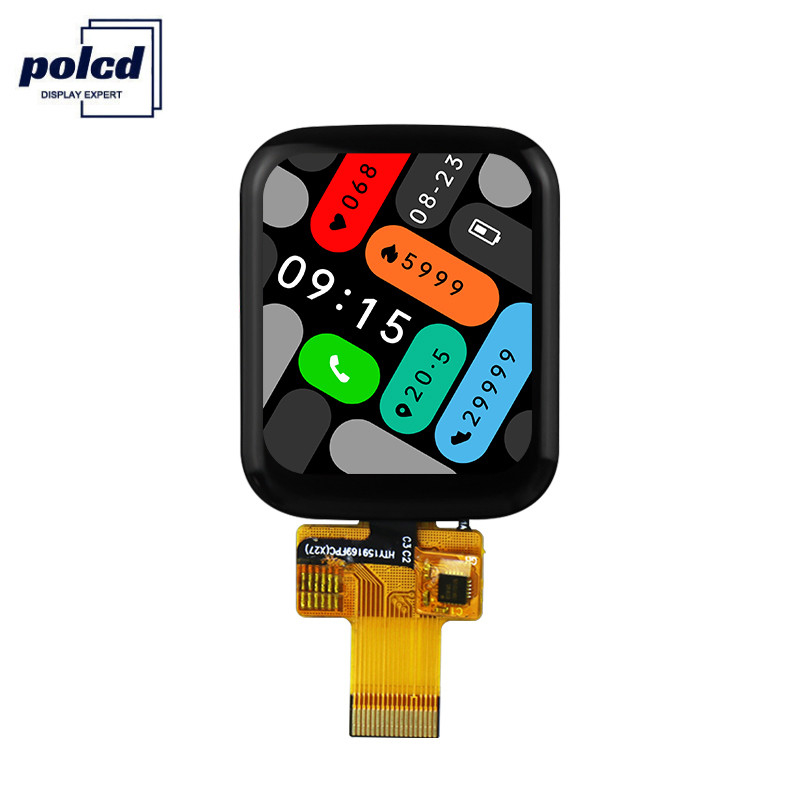 Polcd 1.69 بوصة 240x240 Ips Lcd ST7789V شاشة LCD صغيرة تعمل باللمس 4 خط SPI