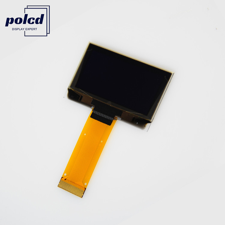 I2C Active Matrix العضوي الباعث للضوء الثنائي 128x64 Oled Display Module Polcd 1.54 