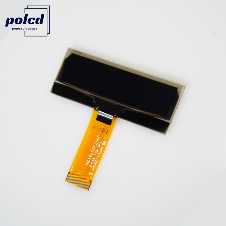 2.23 بوصة أبيض أزرق أصفر اللون 128x32 قرار صغير لوحة Oled Polcd الصناعية