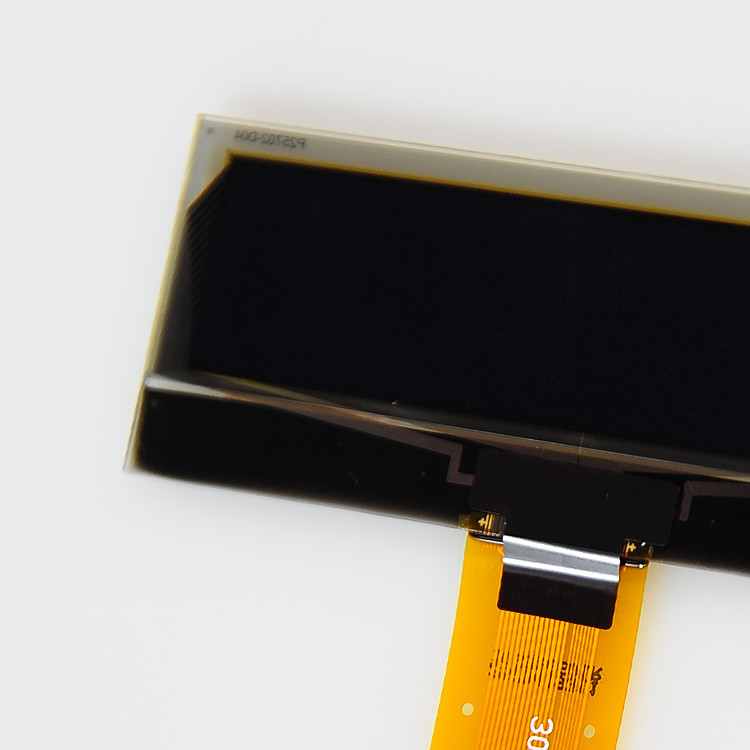2.23 بوصة أبيض أزرق أصفر اللون 128x32 قرار صغير لوحة Oled Polcd الصناعية