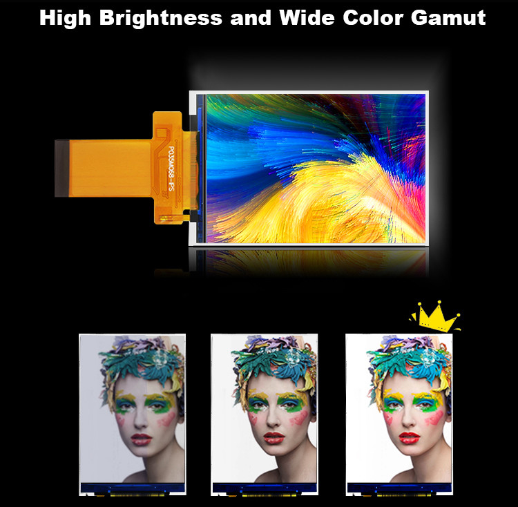 Polcd تعديل TFT LCD 0.96 ~ 10.1