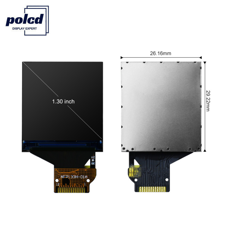 Polcd 350 Nit 240x240 St7789v 1.33 بوصة شاشة TFT LCD 4 سلك SPI أسود