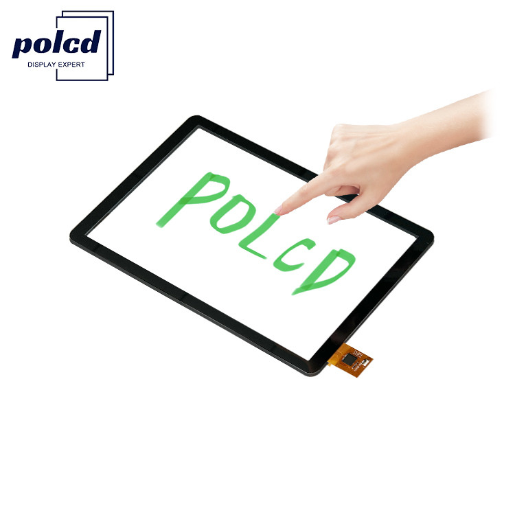 Polcd 10.1 بوصة GT9271 شكل مربع الزجاج 800x1280 شاشة لمس سعة لوحة للسيارات الصناعية