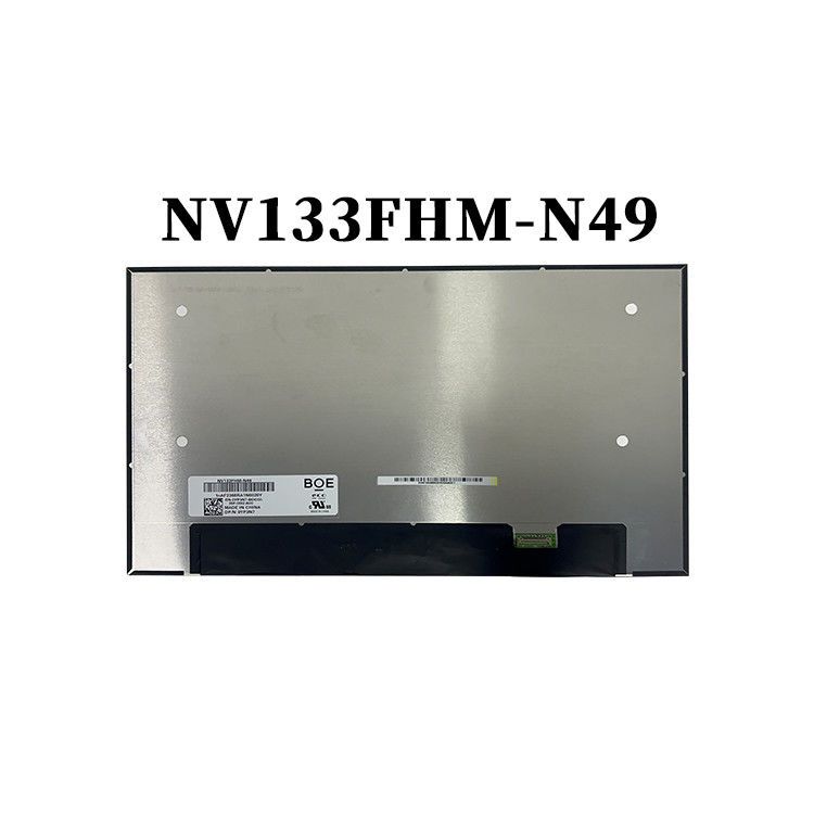 13.3 بوصة NV133FHM-N49 لوحة شاشة الكمبيوتر المحمول LCD 60Hz 1920x1080 FHD IPS TFT Module Display للكمبيوتر المحمول