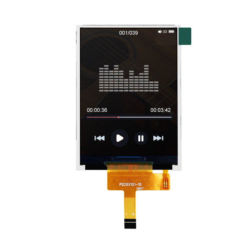 Polcd ST7789V 2.8 بوصة شاشة Ips 12 0'CLOCK TFT LCD Module ISO9001