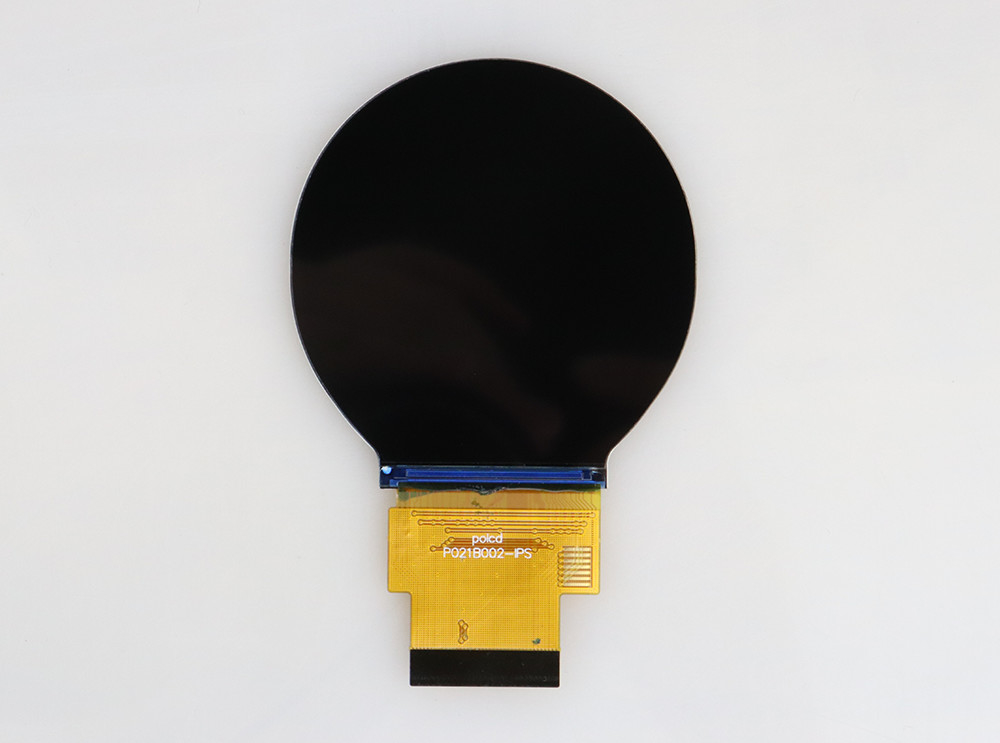 Polcd 480*480 2.1 بوصة لوحة LCD دائرية ST7701S محرك IC IPS جميع زاوية الرؤية وحدة عرض TFT مستديرة
