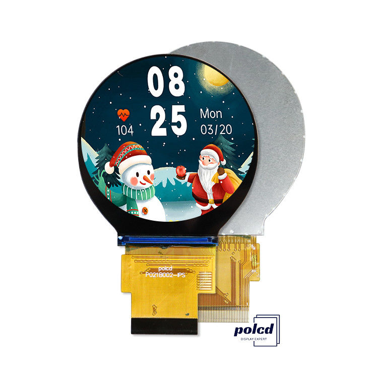 Polcd 2.1 بوصة 480x480 دائرة صغيرة دائرية شاشة لوحة SPI واجهة RGB دائرية TFT شاشة LCD