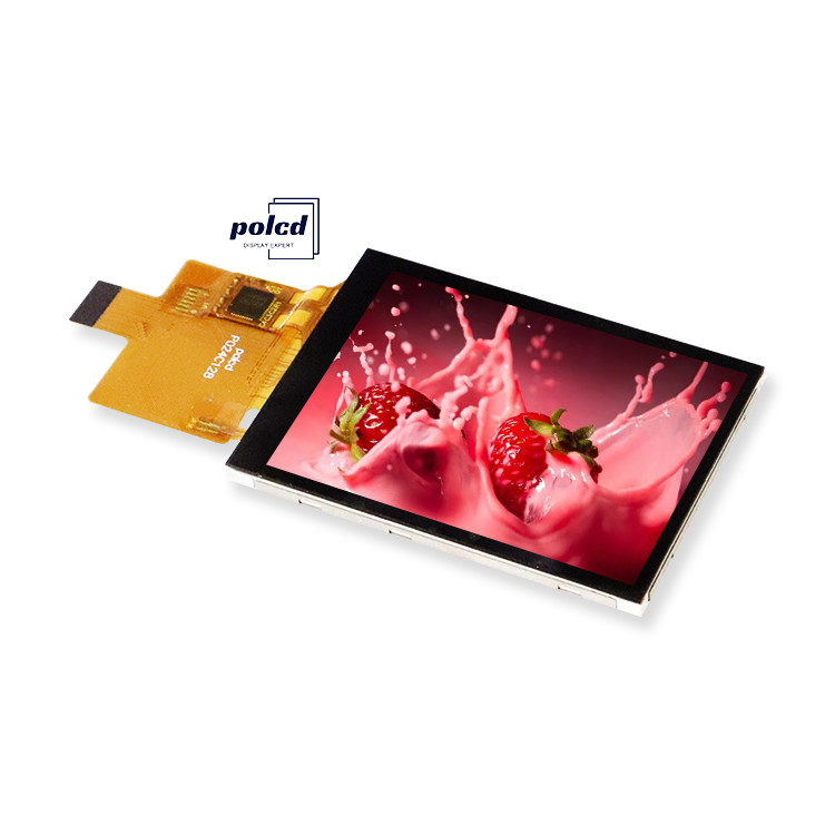 Polcd TFT 2.4 بوصة واجهة Spi LCD 240 * 320 RGB لون لمسة الشاشة ST7789V 16pin 2.4 TFT العرض