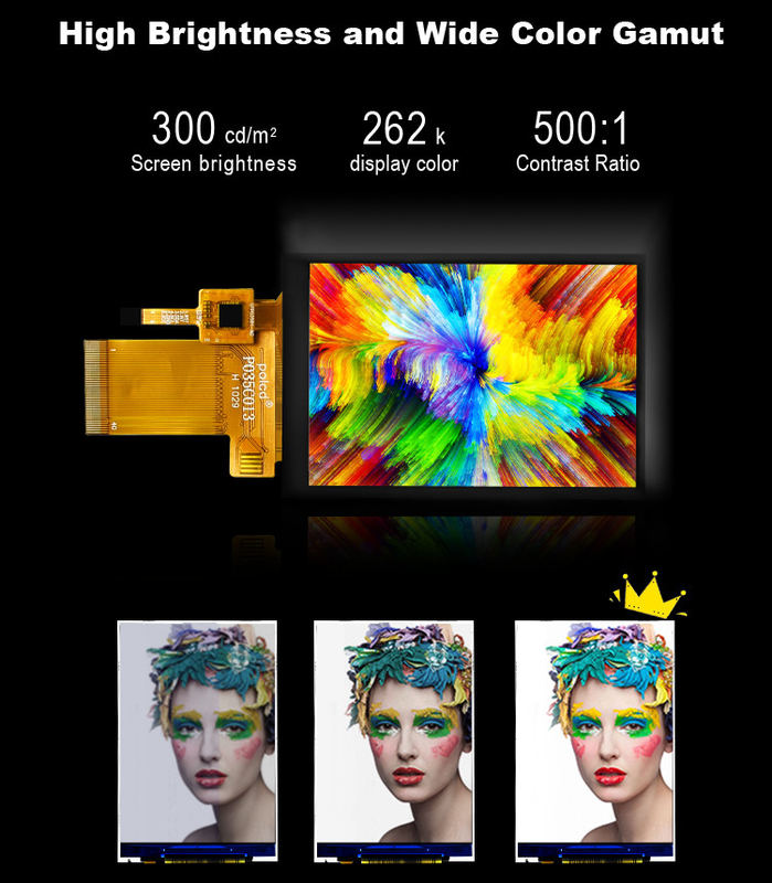Polcd 3.5' 'شاشة LCD لوحة لمس سعة 320x480 40pin ILI9488 3.5 بوصة TFT LCD Module Display