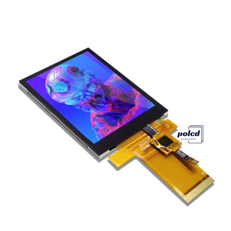 Polcd Tft RGB 2.8 بوصة وحدة تحكم صناعية لوحة عرض ملونة شاشة لمسة سعة وحدة IPS LCD