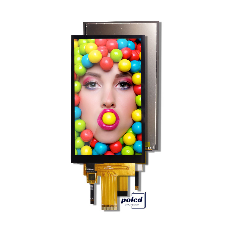 Polcd 5 بوصة شاشة LCD عمودية 720 * 1280 واجهة MIPI لوحة لمسة سعة IPS 5' TFT