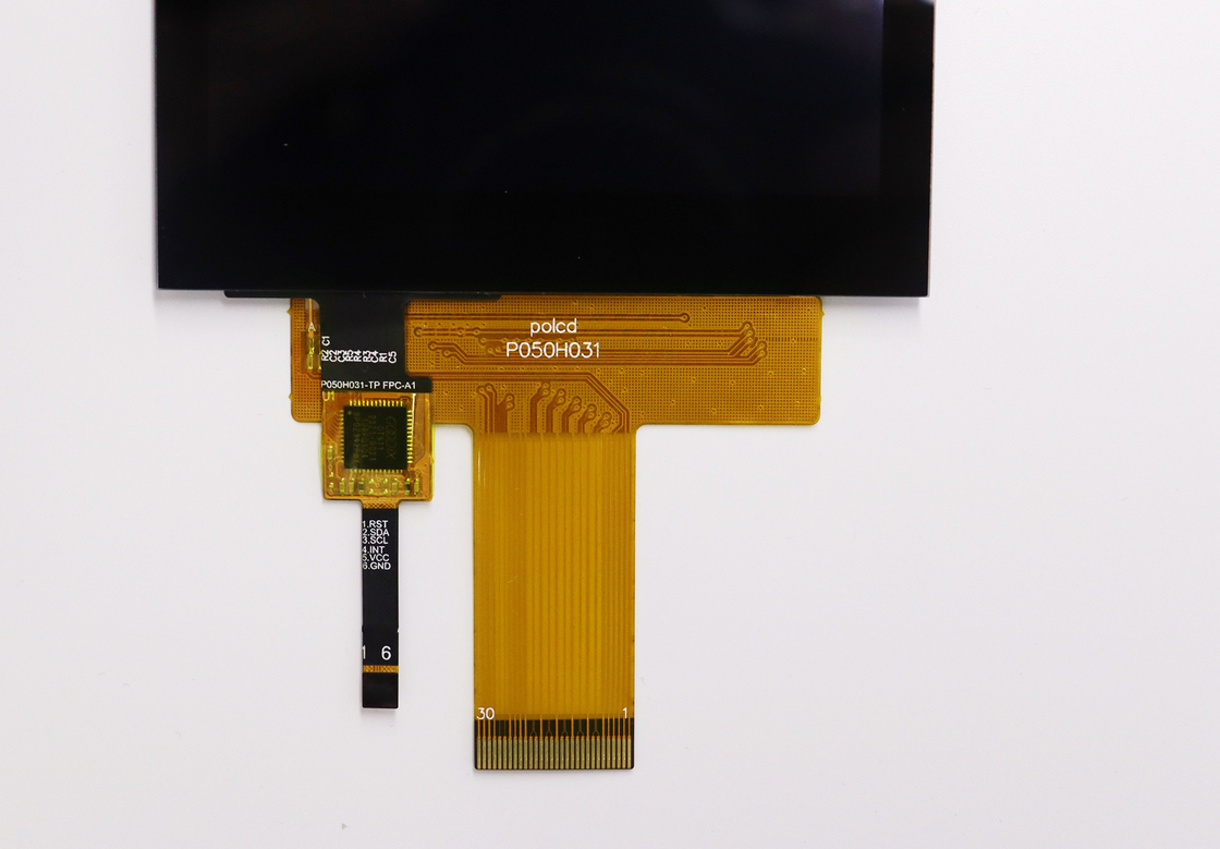 Polcd 5 بوصة شاشة LCD عمودية 720 * 1280 واجهة MIPI لوحة لمسة سعة IPS 5' TFT
