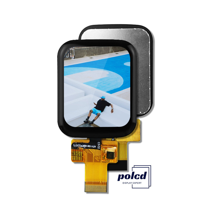 Polcd 1.69 بوصة TFT شاشة لمس سعة 240x280 عادةً ما تكون سوداء وحدة IPS LCD