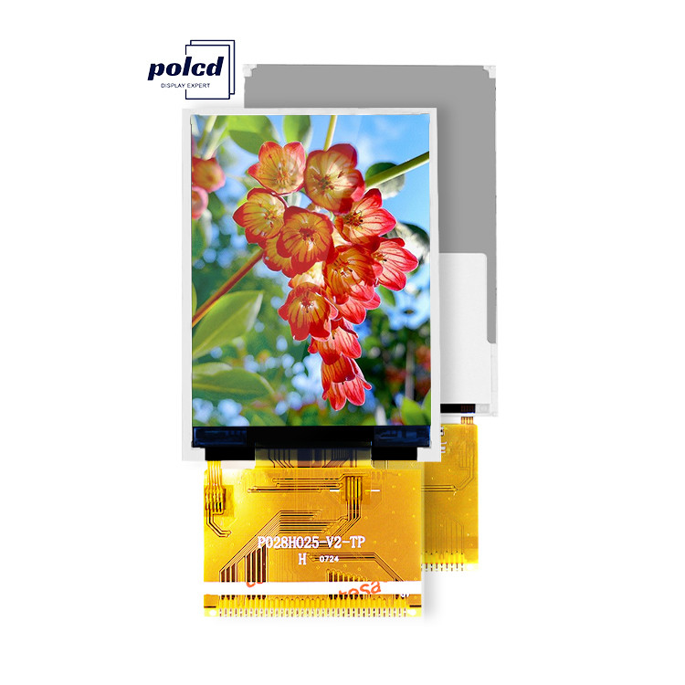 Polcd 300 Brightness 240X320 2.8 Inch Lcd Tft Display ILI9341V شاشة LCD الطبية