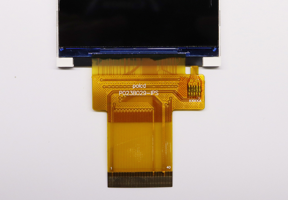 Polcd مربع شاشة TFT 2.31 بوصة LCD وحدة 480 * 360 IPS زاوية مشاهدة 40 دبوس شاشة LCD