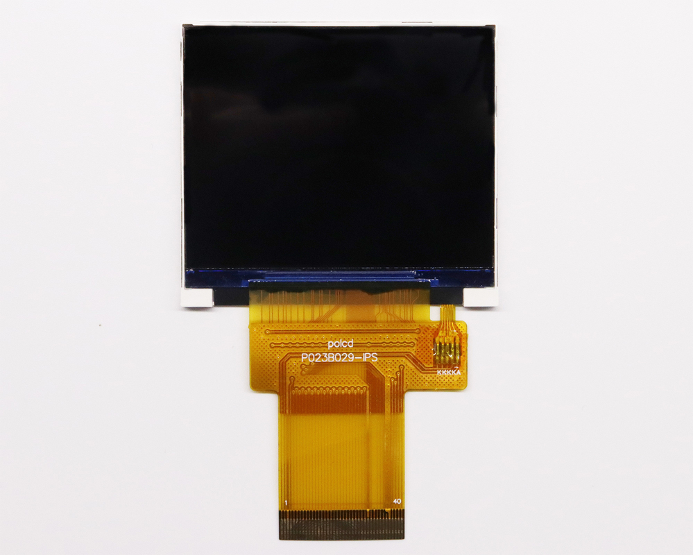 Polcd صغير 2.3 بوصة 480x360 وضوح عالي RGB لون IPS زاوية مشاهدة المناظر الطبيعية شاشة TFT LCD