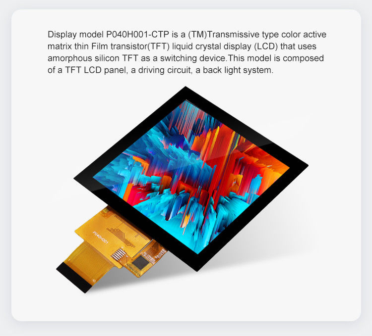 Polcd 3.97 بوصة 4 