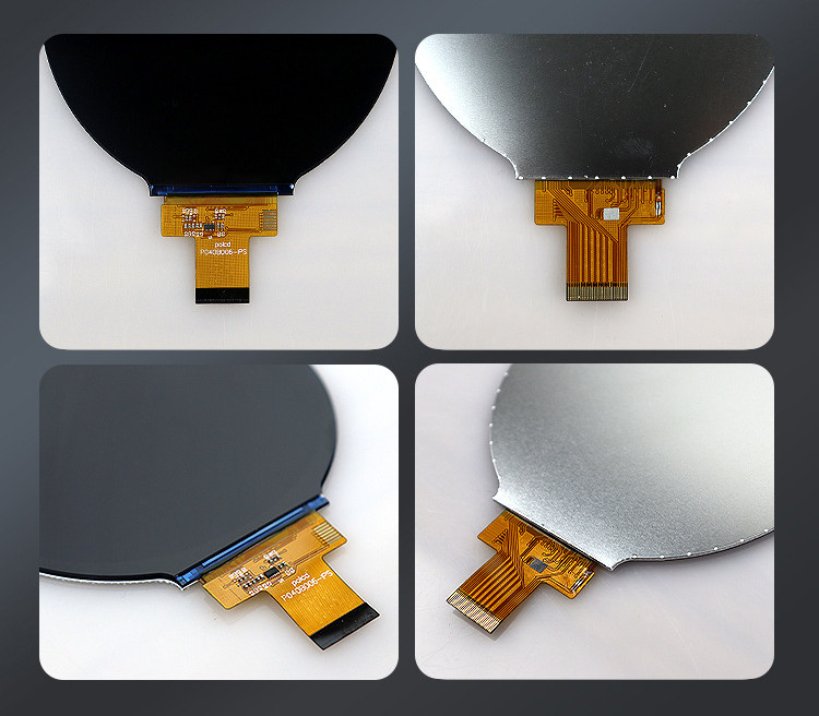 Polcd 4 بوصة شاشة TFT دائرية دائرية 720x720 واجهة MIPI 30 دبوس ST7703 TFT وحدات شاشة LCD