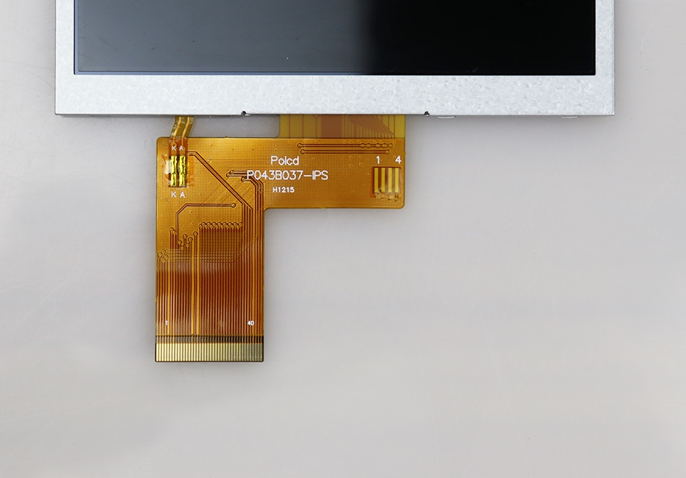 Polcd 4.3 بوصة TFT LCD Module 480x272 NV3041A محرك IC 20pin IPS عرض عريض TFT LCD