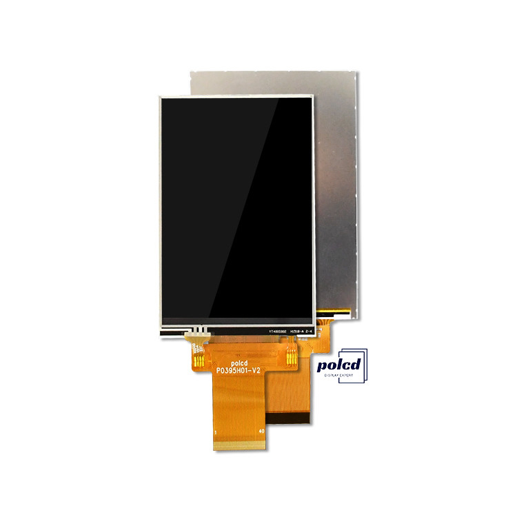 Polcd 3.95 بوصة 320*480 شاشة LCD RGB واجهة ILI9488 40pin TFT وحدة LCD ناقلة