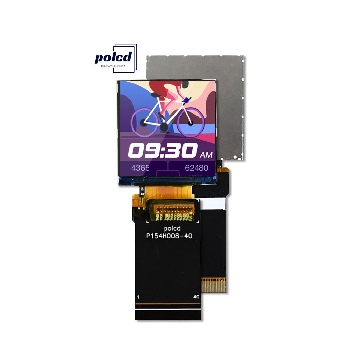 Polcd 1.54 بوصة لوحة الكريستال السائل ST7789T3 IC 240x240 لون شاشة TFT IPS LCD