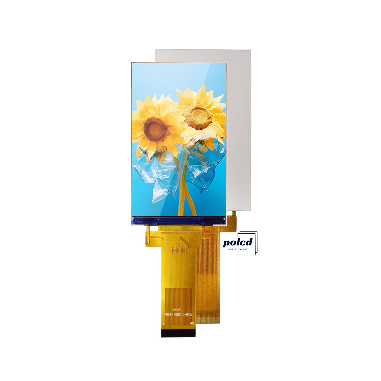 Polcd 480 * 800 لوحة LCD ذات دقة 4 بوصة واجهة RGB ST7701S IC وحدة عرض TFT LCD قابلة للتخصيص