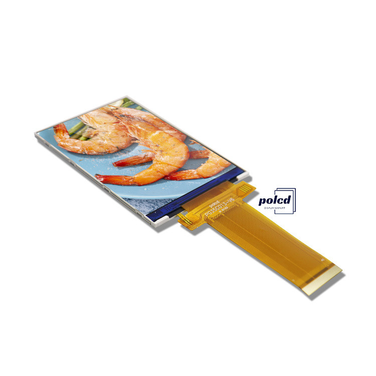 Polcd LCM مصنع 3.5 بوصة 320*480 Mcu Spi واجهة 300 نيت TFT LCD Module عرض لوحة لمسة سعة