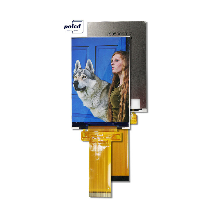 Polcd 3.5 بوصة شاشة LCD لمس شاشة 320 * 480 SPI واجهة MCU IPS عرض كامل وحدات اللمس