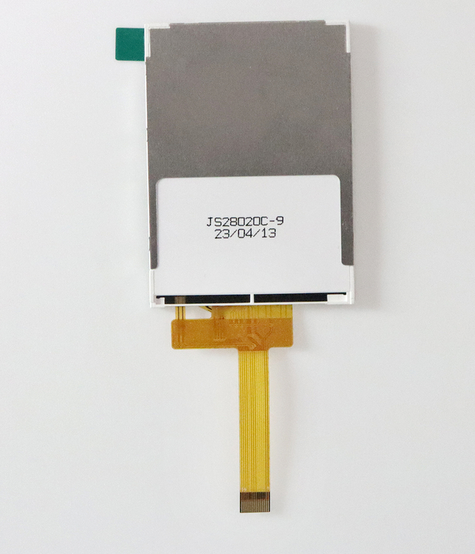 Polcd 2.8 بوصة FPC واجهة SPI ذات 4 أسلاك الشاشة اللمسية 240x320 بكسل TFT وحدات العرض LCD