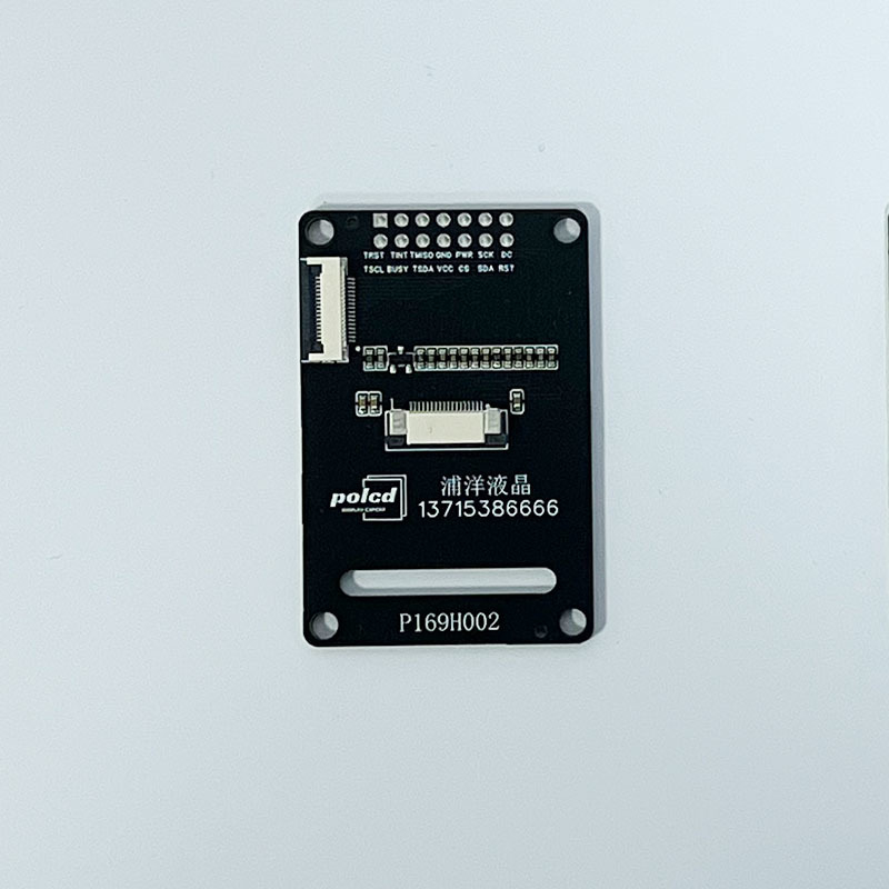Polcd 1.69 بوصة شاشة LCD PCB لوح الدائرة المطبوعة تصميم وPCBA مجلس التجميع
