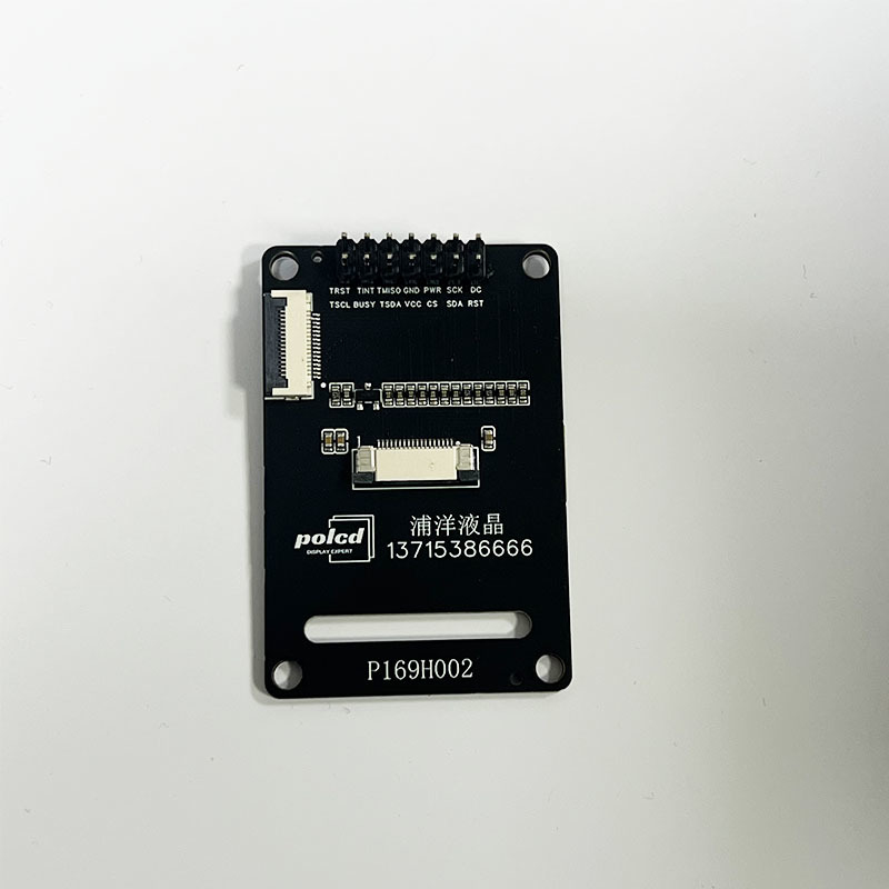 Polcd 1.69 بوصة شاشة LCD PCB لوح الدائرة المطبوعة تصميم وPCBA مجلس التجميع