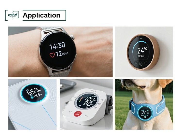 Polcd 4.0'' دائرة لوحة LCD وحدة 720*720 ST7703 IPS زاوية عرض واجهة MIPI