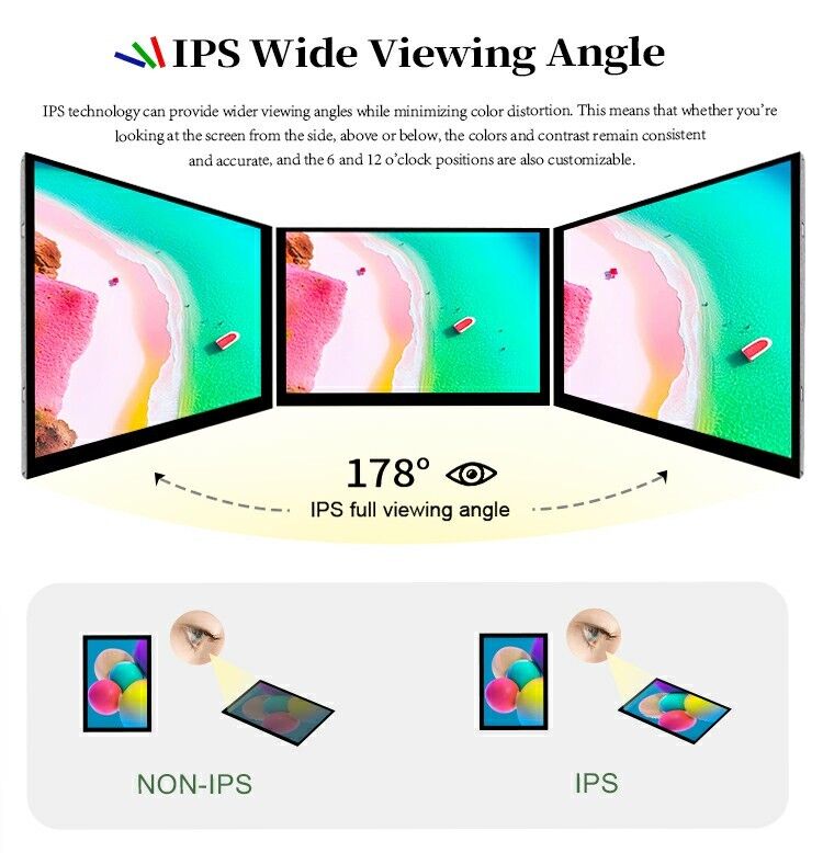 Polcd ضوء عالي 500nit 2.8 بوصة شاشة LCD 240x320 IPS جميع زوايا الرؤية CTP شاشة لمس TFT سعة