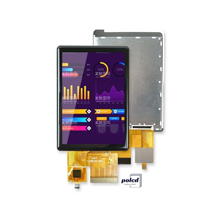 Polcd 2.8 بوصة Tft Touch LCD Display Module 240*320 RGB واجهة اللون لمس الشاشة الصغيرة