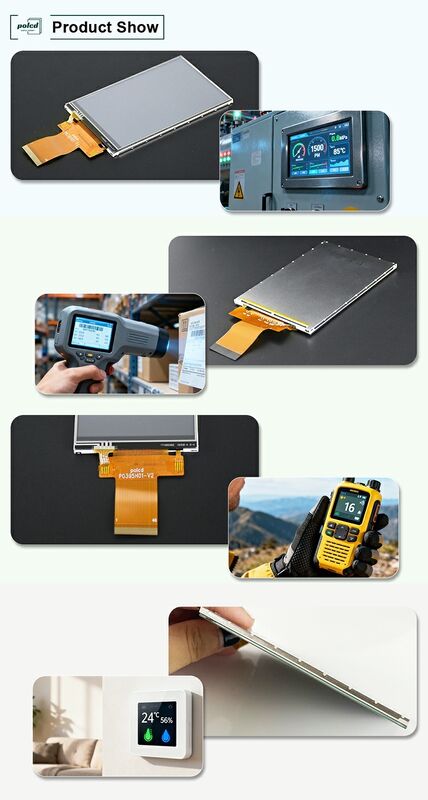 Polcd 3.95 بوصة 320*480 شاشة LCD RGB واجهة ILI9488 40pin TFT وحدة LCD ناقلة