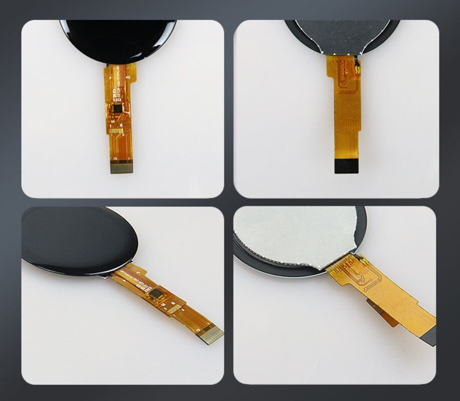 شاشة LCD صغيرة مستديرة 1.28 بوصة شاشة LCD 240 * 240 1.3 بوصة واجهة SPI IPS دائرية Tft لوحة وحدات شاشة LCD