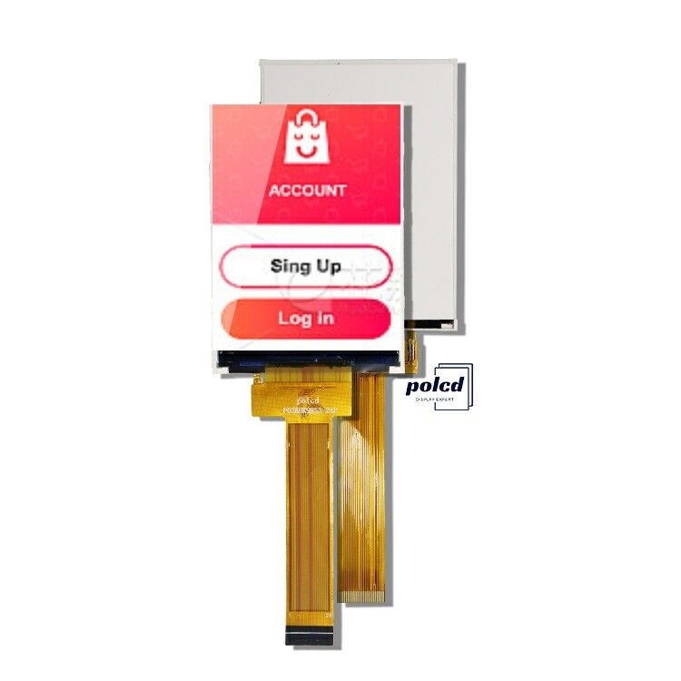 Polcd 2.8 بوصة شاشة TFT 240x320 شاشة IPS عالية التباين 1200: 1 وحدة LCD لوحة TFT