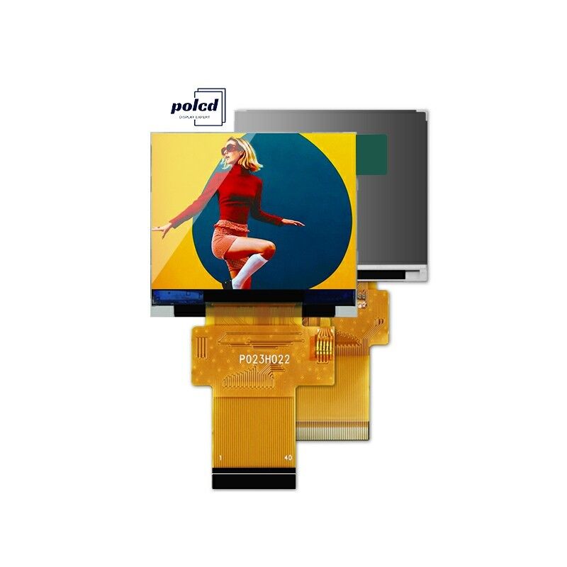 2.31 بوصة 320x240 شاشة LCD عرض RGB 18 بت واجهة 35.06mm شاشة مربعة IPS