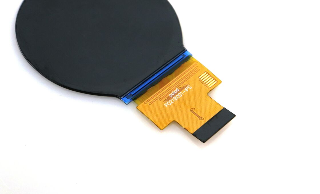 Polcd 2.1 بوصة IPS شاشة LCD مستديرة صغيرة 480 * 480 واجهة Mipi ST7701S الدائرة الدائرية TFT موديل العرض